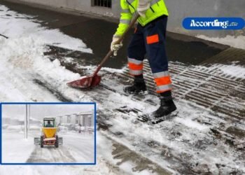 What Happens When a Snow Removal Worker Slips on the Job