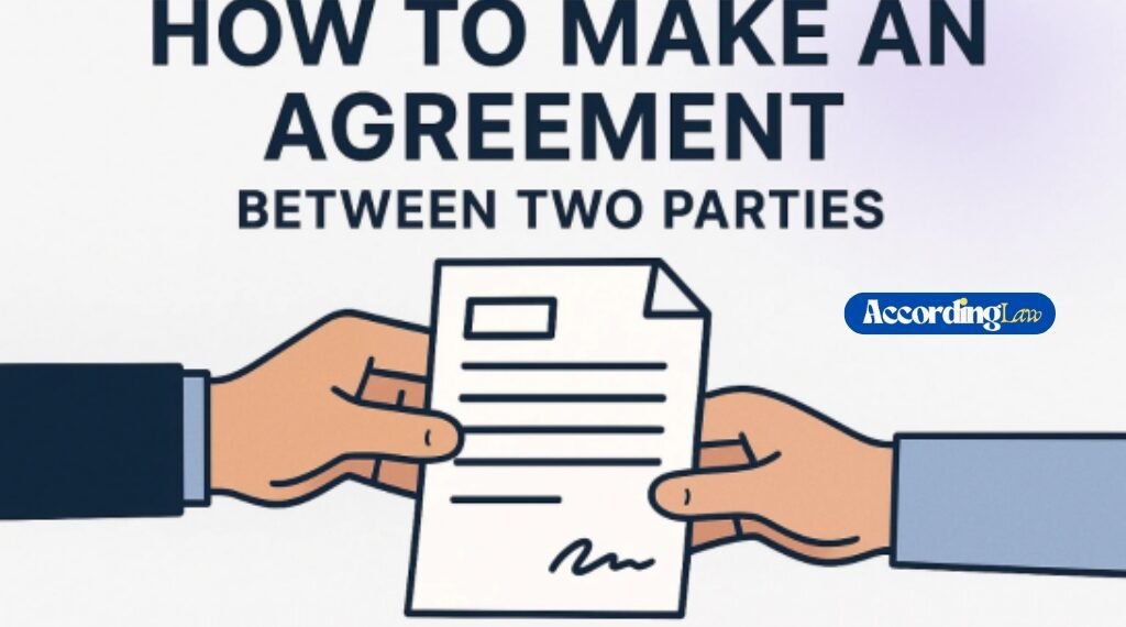How to Make an Agreement Between Two Parties: Legal Guide