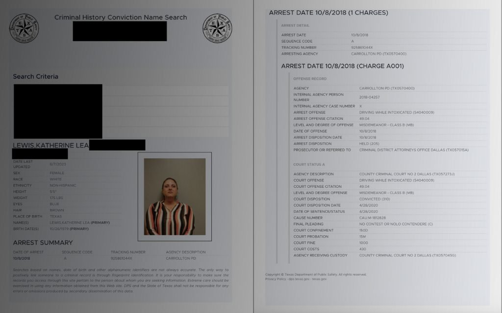 Katie Lewis Dallas Attorney DUI