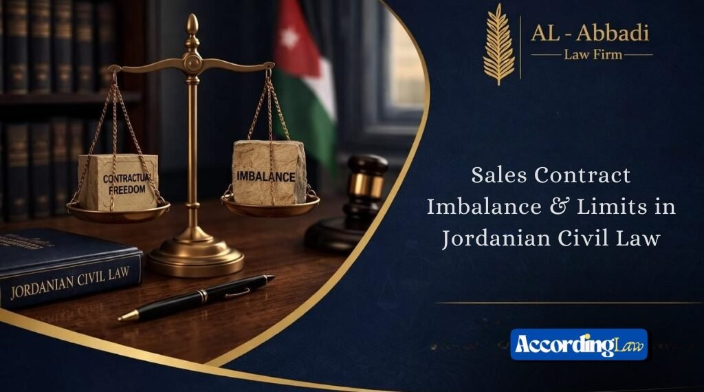 Sales Contract Imbalance & Limits in Jordanian Civil Law
