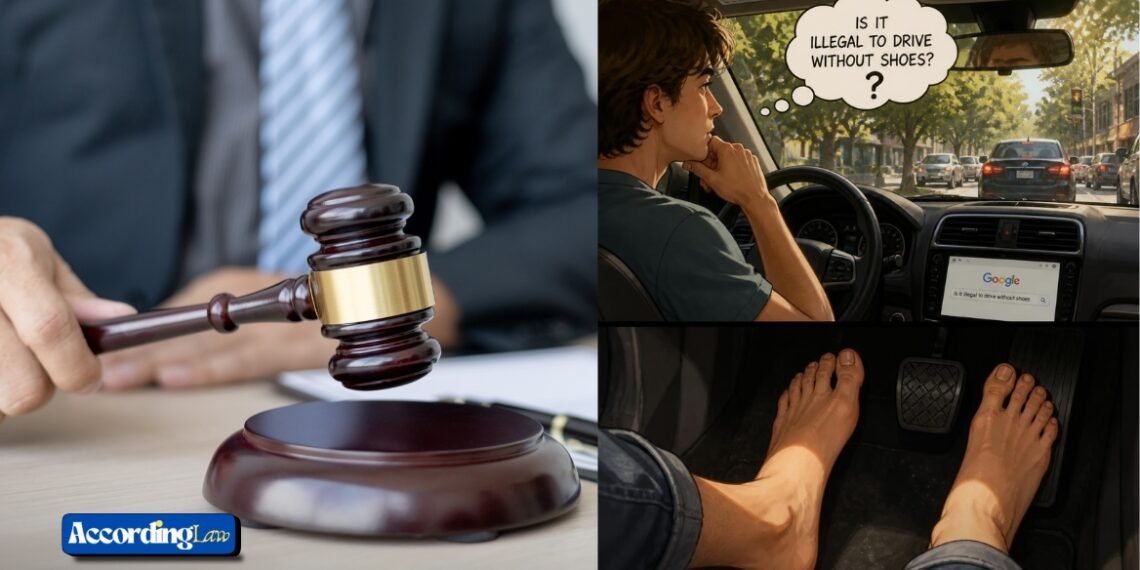 Is It Illegal to Drive Without Shoes? Laws and Safety Facts