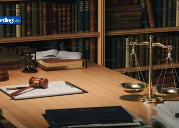 Law office desk with legal books and documents representing Weil Gotshal restructuring advice